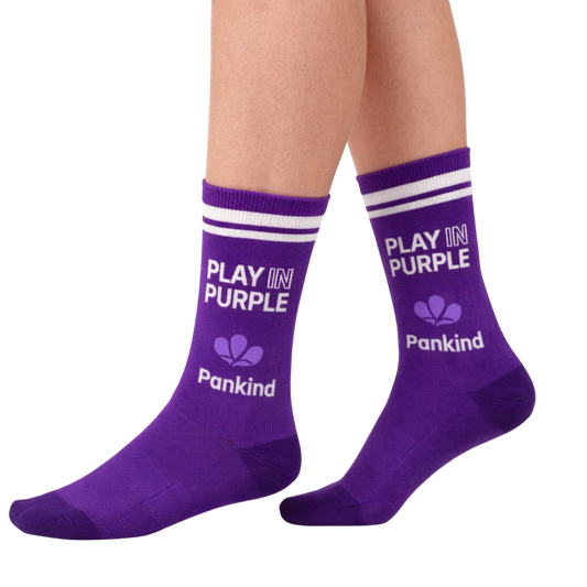 Play in Purple Short Socks